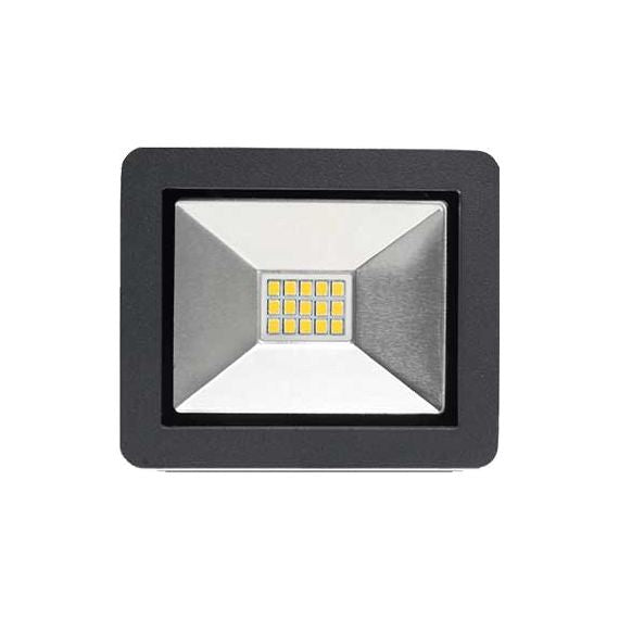 Faretto slim LED 10W - luce fredda - nero Faretto slim LED 10W - luce fredda - nero